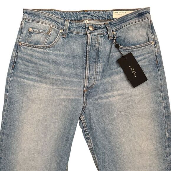 Rag & Bone Nina High-Rise Ankle Cigarette Jean in Tulip 32 - Picture 4 of 11